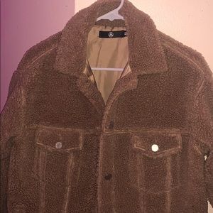 Misguided Teddy Bear Jacket